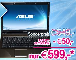 ASUS Notebook K52JC-EX145V T-Online Angebot des Tages