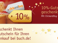 buch.de: 10% Rabatt auf euren Einkauf