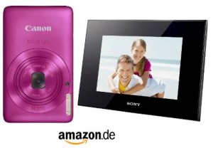 Amazon Digitalkamera und Bilderrahmen