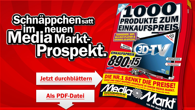 Media Markt 1000 Produkte zum Einkaufspreis