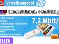 eteleon + Unideal.de VorteilsangebotIUMTS-Surfstick geschenkt