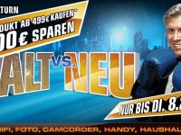 Saturn: Alt vs. Neu – bis Dienstag, 8.2., bis 100€ sparen – 0%-Finanzierung extra