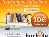 10€ Gutschein für das buch.de-Sortiment verlängert: Über 7 Millionen Bücher, Filme, Games …