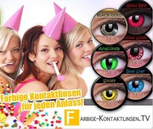 DailyDeal - farbige Kontaktlinsen