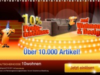 Plus.de: 10 % Rabatt auf das “Wohnen & Design”-Sortiment