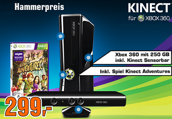 Saturn_Xbox 360 Kinect Bundle