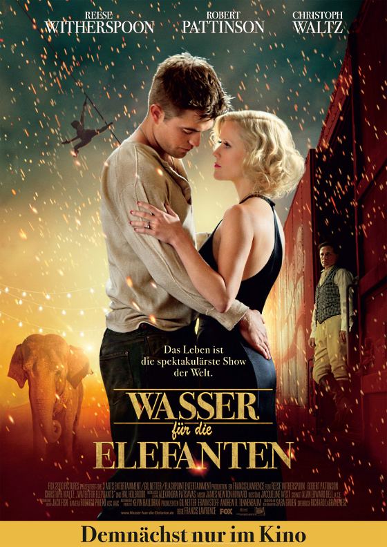 Wasser-Für-die-Elefanten-Poster