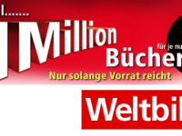 Weltbild.de: 1 Million Bücher für je nur 1€ – versandkostenfrei!