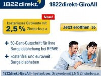 1822direkt giroAll tagesgeld mit top-zins