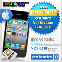 discoPLUS iPhone4 Aktion