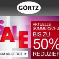 goertz Sale 50 Prozent auf Schuhe und Accessoires