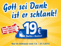 Interconnex: Bis 31.07. zweite Person kostenfrei mitnehmen – nur Dienstag, Mittwoch + Donnerstag