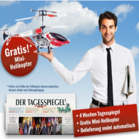 Tagespiegel Abo - Mini-Helikopter