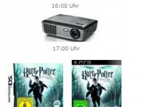 Amazon Blitzangebote: 16 Uhr DLP-Projektor + 17 Uhr Harry Potter für Nintendo DS und PS3