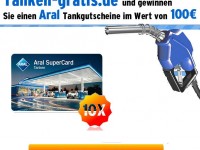 Tanken-Gratis.de: Umfragebogen ausfüllen und mit Glück Tankgutschein im Wert von 100€ gewinnen