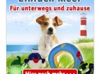 Zooplus: maritime Angebote für Hunde bis 08. August – z.B. Strandspielzeug, Schwimmwesten u.v.m.