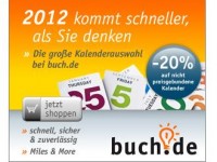 buch.de: Schöne Kalender für 2012 – um 20% reduziert