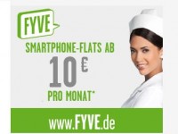 Nehmt euch FYVE! Prepaid-Tarif für einmalig 9,95 € und aktuell das Huawei Ideos X3 für nur 99,95 €