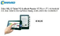 Conrad: Odys XELIO Tablet PC & eBook-Reader für nur 99,95€