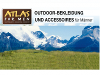 Atlas for Men: Spart 10€ auf Outdoor-Kleidung und Accessoires