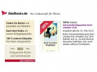 AbeBooks.de – Antiquariate bieten 30% bis 50% Rabatt (bis 31.05.12)