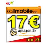 ebay: 15€ iTunes-Gutschein oder 17€ Amazon-Gutschein für nur 2€ abstauben