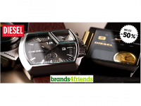 brands4friends: Bis zu 55% Rabatt auf Uhren und Schmuck von Diesel