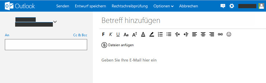 outlook-cloud-basiert-neue-mail-schreiben Mit-Outlook-im-Browser-Mail-schreiben