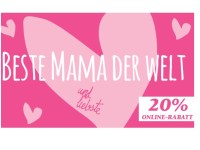 20 Prozent Rabatt auf T-Shirts zum Muttertag – C und A Sparpreise