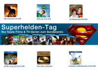 Amazon Superhelden-Tag am 20. Juni 2013: DVDs ab 4,97 Euro