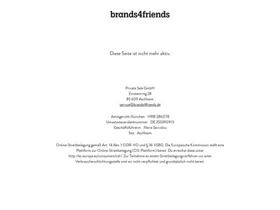 Brands4Friends Shop
