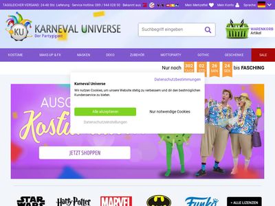Karneval-Universe Shop