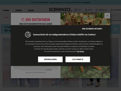 www.sarenza.de