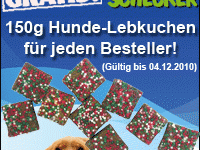 Schecker.de: Spekulatius-Lebkuchen für den Hund + weitere Sonderangebote