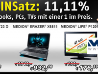 Atze Schröder + MEDIONshop = 11,11% Rabatt am 11.01.2011