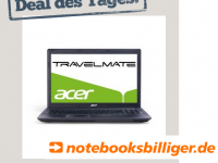 notebooksbilliger: 15,6” Acer-Travel-Mate ab 12 Uhr in der Dealmachine – nur 50 Stück!!!