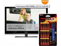 ebay-WOW: HD-LCD Fernseher für 333€ und Kodaktaschenlampe für 9,49€