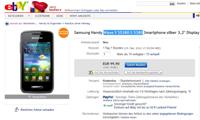 ebay WOW des Tages: Samsung Wave Y S5380 für 99€ – noch bis 15.02.2012, 17:35 Uhr