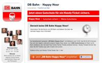 Deutsche Bahn: Verlost jeden Tag in der Happy-Hour 1000 5€-Gutscheine – bis 26.02.2012