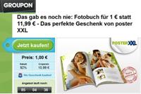 Groupon: Fotobuch mit 92% Rabatt für 1€ statt 11,99€ – bis 01.04.
