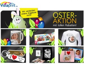 Vistaprint: Zum Osterfest riesen Rabatte abgreifen, z.B. Fototasse für 1,99€ statt 11,99€ (bis 09.04.)