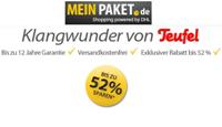 MeinPaket.de: Soundanlagen von Teufel mit bis zu 52% Rabatt