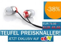 eBay: Teufel Aureol Melody Rot In-Ear Kopfhörer – 49,99 Euro