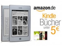Amazon Kindle eBooks unter 5 Euro