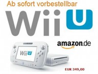 Amazon: Wii U von Nintendo für 349 Euro vorbestellen