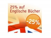 25 Prozent Rabatt auf englischsprachige Bücher im Buch.de-Sale