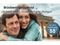 airberlin Brückentags-Special: Flüge innerhalb Deutschlands (Hin & Rück) ab 88 Euro