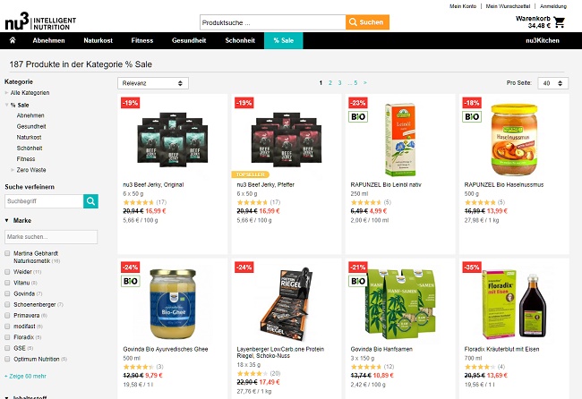 nu3 Gutschein Rabattaktionen