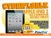 Apple iPad 2 für nur 333 Euro Im Cyberport Onlineshop kaufen