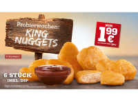 King Nuggets für nur 1,99 Euro – Burger King Probierwochen